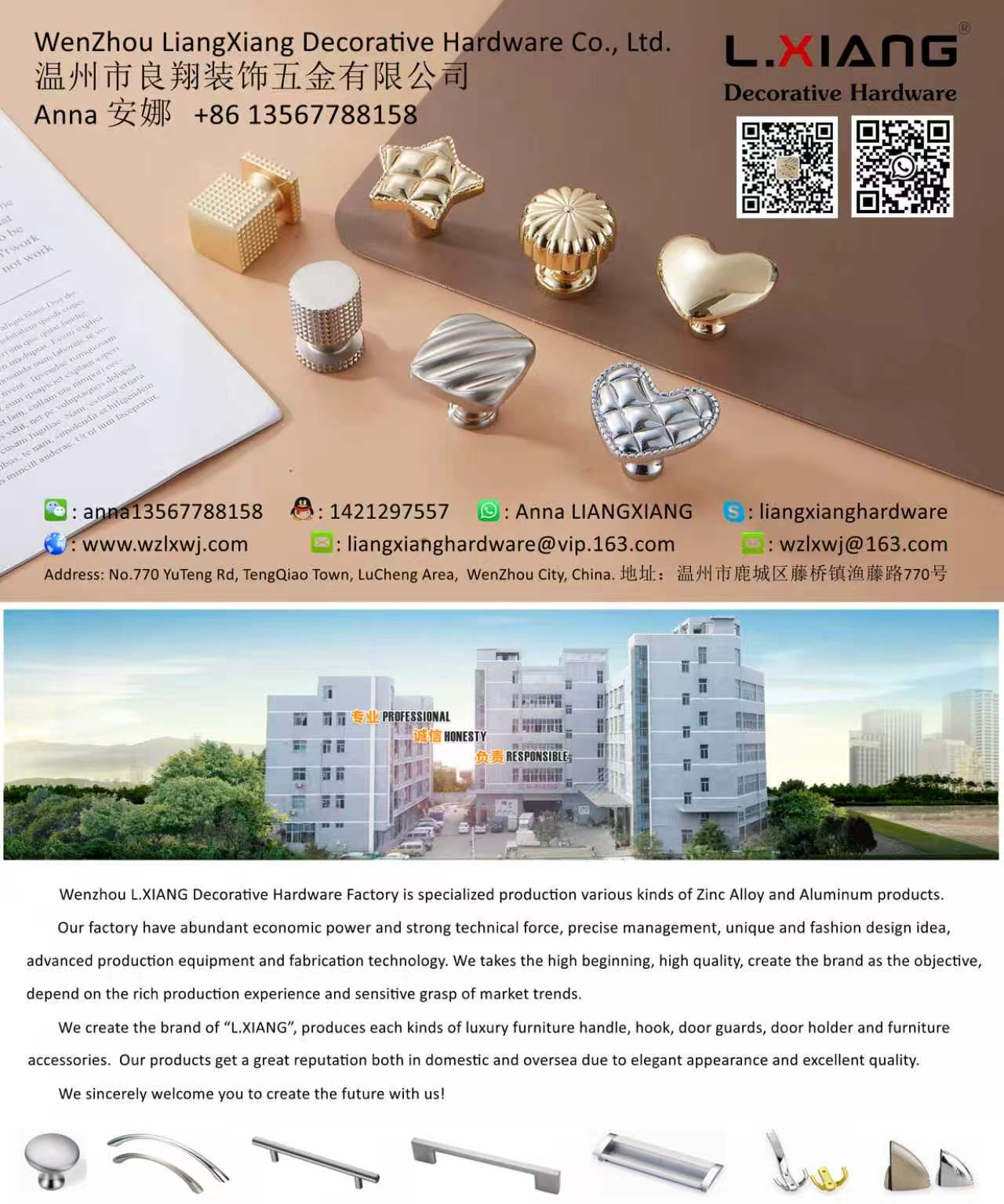 WENZHOU LIANGXIANG IMPORT AND EXPORT CO., LTD.